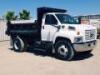 2005 CHEVROLET C6500 BOBTAIL DUMP TRUCK, Duramax 7.8L diesel, automatic, a/c, pto, 8,000# front, 5-6 yard box, 19,000# rear, 54,831 miles indicated. s/n:1GBJ6C1355F513024 - 2