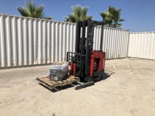 2006 RAYMOND EASIR30TT STAND-UP FORKLIFT, 3,000#, electric, 92" mast, 2-stage, 216" lift. s/n:ET-F-06-14992 W/24V CHARGER