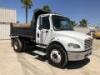 2005 FREIGHTLINER BUSINESS CLASS M2 106 BOBTAIL DUMP TRUCK, Cat C7 7.2L diesel, 6-speed, a/c, pto, 10,000# front, 5-6 yard box, 19,000# rear, tow package, 70,203 miles indicated. s/n:1FVACXDC85HU57418 - 2