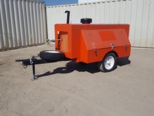 JOY 125 AIR COMPRESSOR, 125cfm, 4cyl gasoline, portable, 1,951 hours indicated. s/n:G01000P21A1DA **(DOES NOT RUN)**