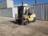 2002 HYSTER H80XM FORKLIFT, 8,000#, 80" mast, 3-stage, 172" lift, sideshift, diesel, canopy. s/n:K005V04054Z - 9