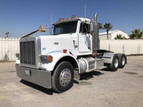 1995 PETERBILT 378 TRUCK TRACTOR, Cummins N14 330hp diesel, engine brake, 10-speed, 12,000# front, pto, wet kit, air ride suspension, 34,000# rears. s/n:1XPFD68X1SD361377 **(OUT OF STATE BUYER ONLY)**