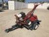 2015 BARRETO 1320 WALK BEHIND TILLER, 13hp gasoline. s/n:5033-104. W/2014 BARRETO TILLER TRAILER. s/n:1B9US0410EL280212 **(DOES NOT RUN)**