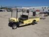 E-Z GO TEXTRON UTILITY CART, electric, 6'x42" flatbed. **(DOES NOT RUN)**