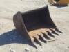 36" WAIN ROY GP BUCKET, fits loader backhoe, Wain Roy XLS adapter. **(LOCATED IN COLTON, CA)** - 2