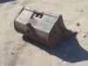 36" WAIN ROY GP BUCKET, fits loader backhoe, Wain Roy XLS adapter. **(LOCATED IN COLTON, CA)** - 3