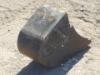 12" GP BUCKET BLANK, fits loader backhoe. **(LOCATED IN COLTON, CA)** - 3