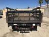 2004 FORD F350 SUPER DUTY FLATBED TRUCK, 5.4L gasoline, automatic, a/c, 12' bed, stake sides, lift gate, tow package. s/n:1FDWF36LX4ED18756 - 3