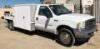 2003 FORD F550 SUPER DUTY SERVICE TRUCK, 7.3L turbo diesel, automatic, a/c, 14' bed, 13,500# rear, tool boxes, tow package. s/n:1FDAF56F93EA48725 - 2