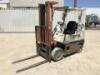 NISSAN KCPH02A25PV FORKLIFT, 5,000#, 80" mast, 3-stage, 187" lift, tilt, lpg, canopy. s/n:KCPH02P903123