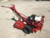 BARRETO 1320 WALK BEHIND TILLER, Honda 13hp gasoline. - 2