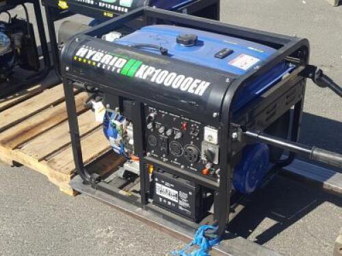 UNUSED DURAMAX DUAL FUEL HYBRID ELITE II XP10000EH 10,000 WATT GENERATOR **(LOCATED IN COLTON, CA)**