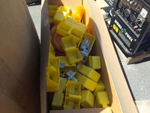 (2) BOXED EMPCO-LITE 400 AMBER TRAFFIC WARNING LIGHTS **(LOCATED IN COLTON, CA)**