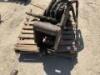 HYDRAULIC BREAKER ATTACHMENT, fits loader backhoe **(LOCATED IN COLTON, CA)** - 4