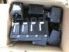 PALLET OF MISC. ELECTRONICS, MOTOROLA BATTERY CHARGERS, LAPTOP MOUNTS, BAG OF CELL PHONES **(LOCATED IN COLTON, CA)**
