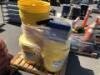 PALLET OF (4) PLASTIC BINS W/LIDS, DAYTON WET/DRY VAC, electric, NOTEBOOKS **(LOCATED IN COLTON, CA)** **(LOCATED IN COLTON, CA)** - 3
