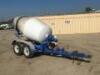 CART-AWAY/DELCOR CMT100 CONCRETE MIXING TRAILER, Honda GX340 gasoline. **(BILL OF SALE ONLY)** - 2
