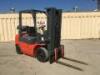 2012 HELI CPYD25-TY5 FORKLIFT, 5,000#, 80" mast, 3-stage, 185" lift, sideshift, tilt, lpg, canopy. s/n:230250Q3718 - 2