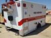 E-ONE AMBULANCE BODY, fits Ford Super Duty truck chassis. **(LOCATED IN COLTON, CA)**