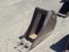 12" WAINROY GP BUCKET, fits loader backhoe, Wain Roy adapter. **(LOCATED IN COLTON, CA)**
