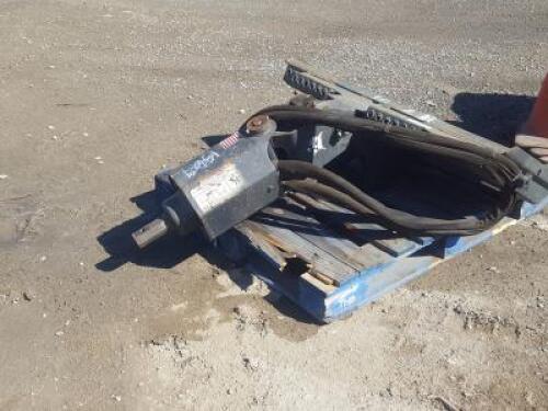 BOBCAT AUGER ATTACHMENT, fits Skidsteer. **(LOCATED IN COLTON, CA)**
