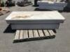 TRUCK MOUNT TOOLBOX, fits 62" bed. **(LOCATED IN COLTON, CA)**