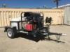 2014 MI-T-M HS-5305-1MGH HEATED PRESSURE WASHER, Honda GX630 gasoline, 3,500psi, 200 gallon water tank, diesel burner, hose reels, portable. s/n:4H1021314E0487242 **(TITLE MAY TAKE UP TO 8 WEEKS FOR TAC TO RECEIVE)** - 2
