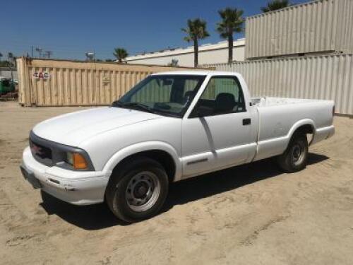 1994 GMC SONOMA PICKUP TRUCK, 4.3L gasoline, automatic, a/c, pw, pdl, pm. s/n:1GTCS14Z7R8533533 **(OUT OF STATE BUYER ONLY)**