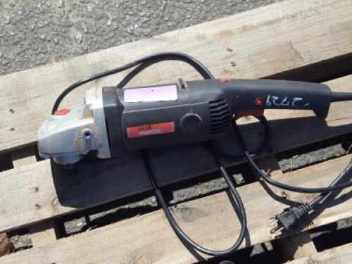 (2) DRILL MASTER ANGLE GRINDERS, electric., CHICAGO ELECTRIC ANGLE GRINDER, electric. **(LOCATED IN COLTON, CA)**