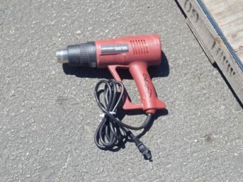 DRILL MASTER HEAT GUN, electric., CHICAGO ELECTRIC HEAT GUN, electric., BAUER HEAT GUN, electric. **(LOCATED IN COLTON, CA)**