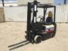 KOMATSU FG15S-2 FORKLIFT, 3,000#, 85" mast, 2-stage, 130" lift, tilt, lpg, canopy. s/n:180756