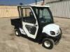 2014 CUSHMAN HAULER 1200 UTILITY CART, gasoline, seats 2, cab, 3' bed. s/n:3063806 - 2