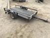 UTILITY TRAILER, 8'x5' deck. **(BILL OF SALE ONLY)** - 2