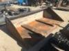 2016 STAR 1408B FORKLIFT BUCKET, 1 1/4 yard. s/n:64753 **(LOCATED IN COLTON, CA)**