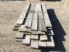 PALLET OF WOOD PLANKS, 8', 9.5'. **(LOCATED IN COLTON, CA)**