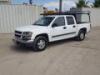 2008 CHEVROLET COLORADO CREW CAB PICKUP TRUCK, 3.7L gasoline, automatic, a/c, pw, pdl, pm, ladder rack, tow package, 42,403 miles indicated. s/n:1GCCS13E288168207