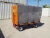 90"X48"X55" COVERED PORTABLE CART