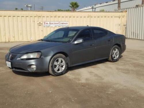 2005 PONTIAC GRAND PRIX SEDAN, 3.8L gasoline, automatic, a/c, pw, pdl, pm. s/n:2G2WS522051131462 **(OUT OF STATE BUYER ONLY)**