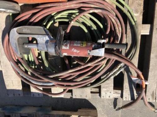 CHAMPION RESCUE TOOLS 10,000 PSI HYDRAULIC CUTTER W/HOSES **(LOCATED IN COLTON, CA)**