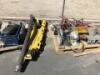 (2) PALLETS OF CLAMPS, OUTDOOR LIGHTS, DISCHARGE HOSE, SPRAY NOZZLE, BACKBOARD, CANTEENS **(LOCATED IN COLTON, CA)**
