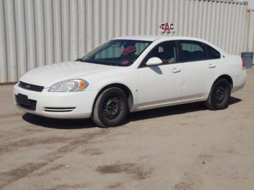 s**2008 CHEVROLET IMPALA SEDAN, 3.5L gasoline, automatic, a/c, pw, pdl, pm. s/n:2G1WB58K781204746 **(DEALER, DISMANTLER, OUT OF STATE BUYER, OFF-HIGHWAY USE ONLY)**