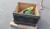 CRATE OF MISC. POWER TOOLS, WEEDEATER BLOWER, DEWALT SAW, RYOBI SAW **(LOCATED IN COLTON, CA)** - 4