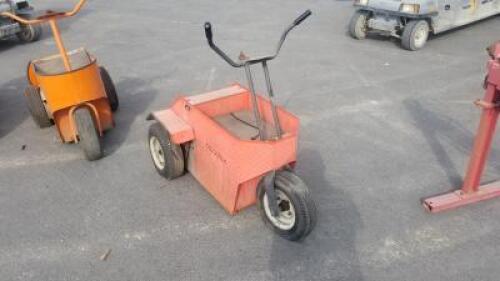 COLUMBIA PAR CAR STAND UP UTILITY CART, 350#, electric. s/n:4R-11151 **(LOCATED IN COLTON, CA)**