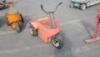 COLUMBIA PAR CAR STAND UP UTILITY CART, 350#, electric. s/n:4R-11151 **(LOCATED IN COLTON, CA)**