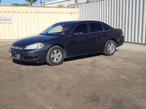s**2013 CHEVROLET IMPALA SEDAN, 3.6L gasoline, automatic, a/c, pw, pdl, pm. s/n:2G1WF5E37D1264781 **(DEALER, DISMANTLER, OUT OF STATE BUYER, OFF-HIGHWAY USE ONLY)**