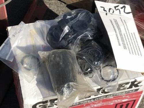 BOX OF MISC APT PARTS, SEAL, O RINGS,PISTONS,TRIGGERS **(LOCATED IN COLTON, CA)**