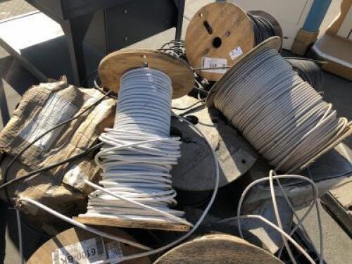 APPROX. (20) ROLLS OF MISC. CABLE **(LOCATED IN COLTON, CA)**