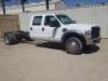 2008 FORD F550 CREW CAB CAB & CHASSIS, 6.4L diesel, automatic, a/c, pw, pdl, pm. s/n:1FDAW56R28EA94625 - 2