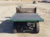 CUSHMAN UTILITY CART, electric, 59"x45" flatbed, seats 2. s/n:898315-8210 **(DOES NOT RUN)** - 3