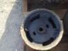 PALLET OF APPROX. (11) RIMS W/SOLID TIRES, fits scissorlift. **(LOCATED IN COLTON, CA)** - 5